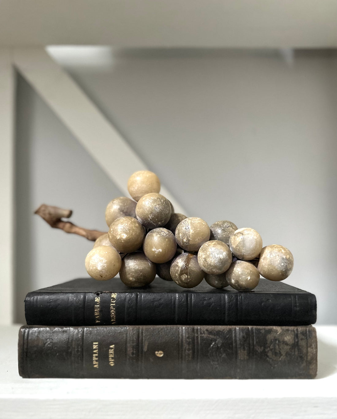 Vintage Alabaster Grapes