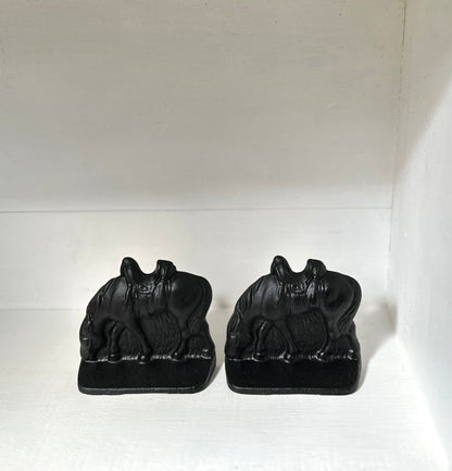 Antique Equestrian Bookends