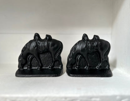 Antique Equestrian Bookends