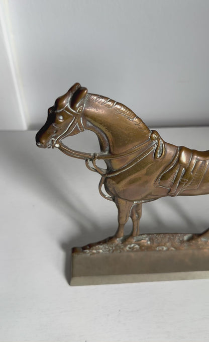 Vintage Horse Figure Doorstop