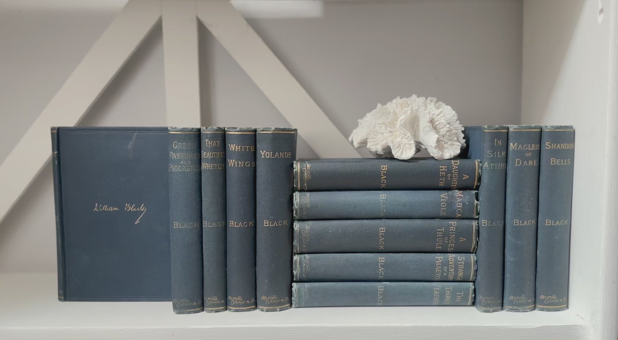 Antique Books by William Black